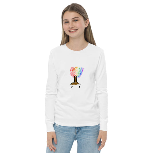 Rainbow Tree - Youth long sleeve tee