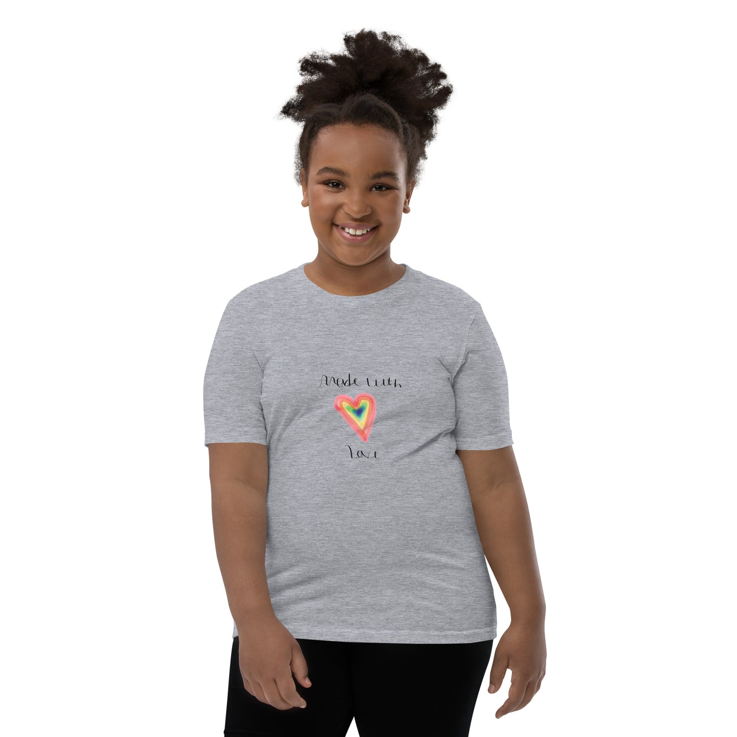 Made With Love Youth Short Sleeve T-Shirt