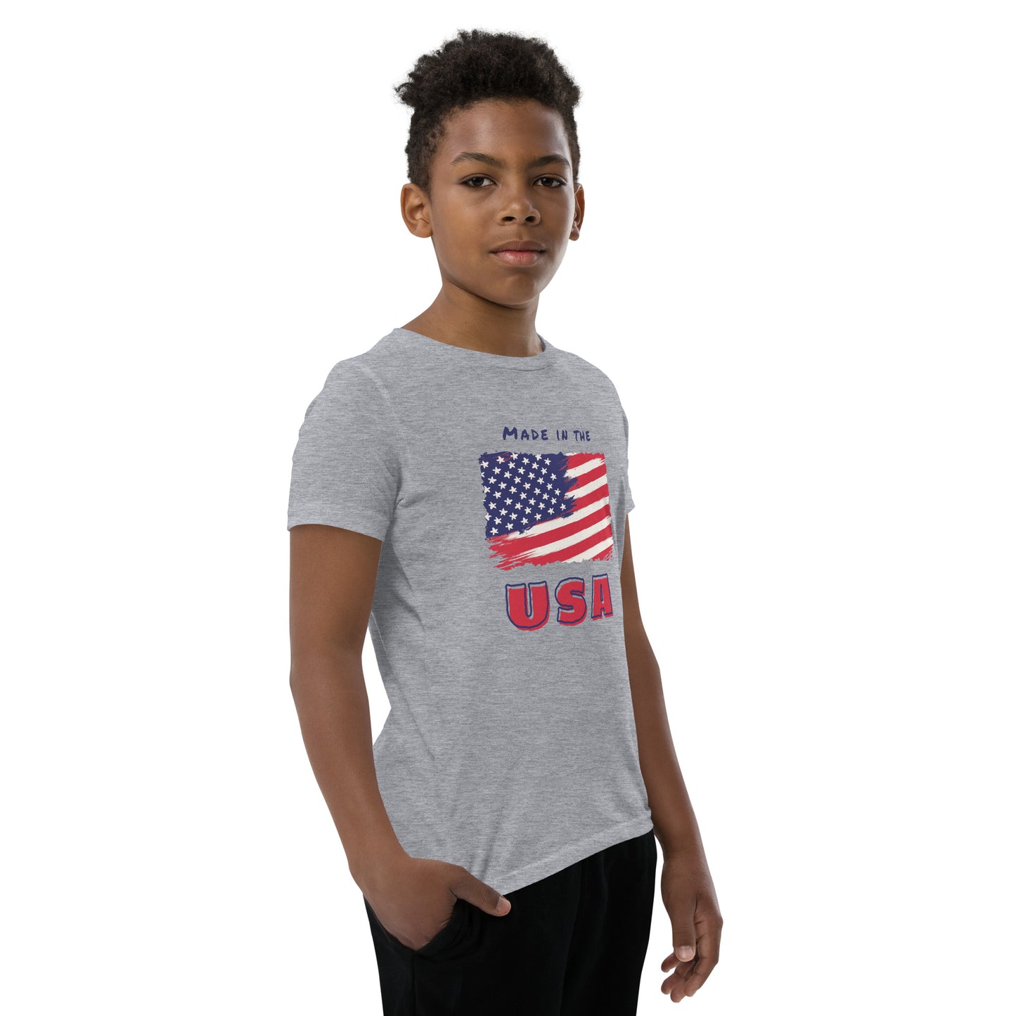 Made in the USA Youth Short Sleeve T-Shirt