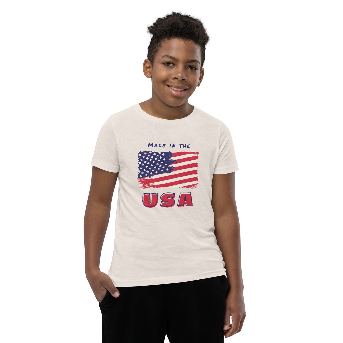 Made in the USA Youth Short Sleeve T-Shirt